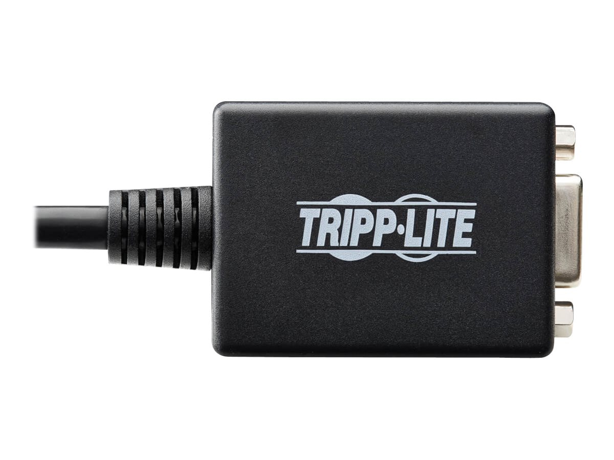 Thumbnail 5 of 12 for Eaton Tripp Lite Series 6in DisplayPort to VGA Adapter Active Converter DP to VGA M/F 6" - display adapter - 6 in