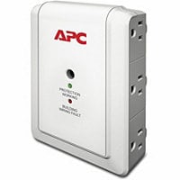 APC by Schneider Electric SurgeArrest Essential P6W 6-Outlets Surge Suppressor