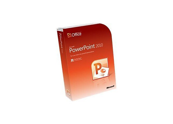 Microsoft PowerPoint 2010 Home and Student - box pack