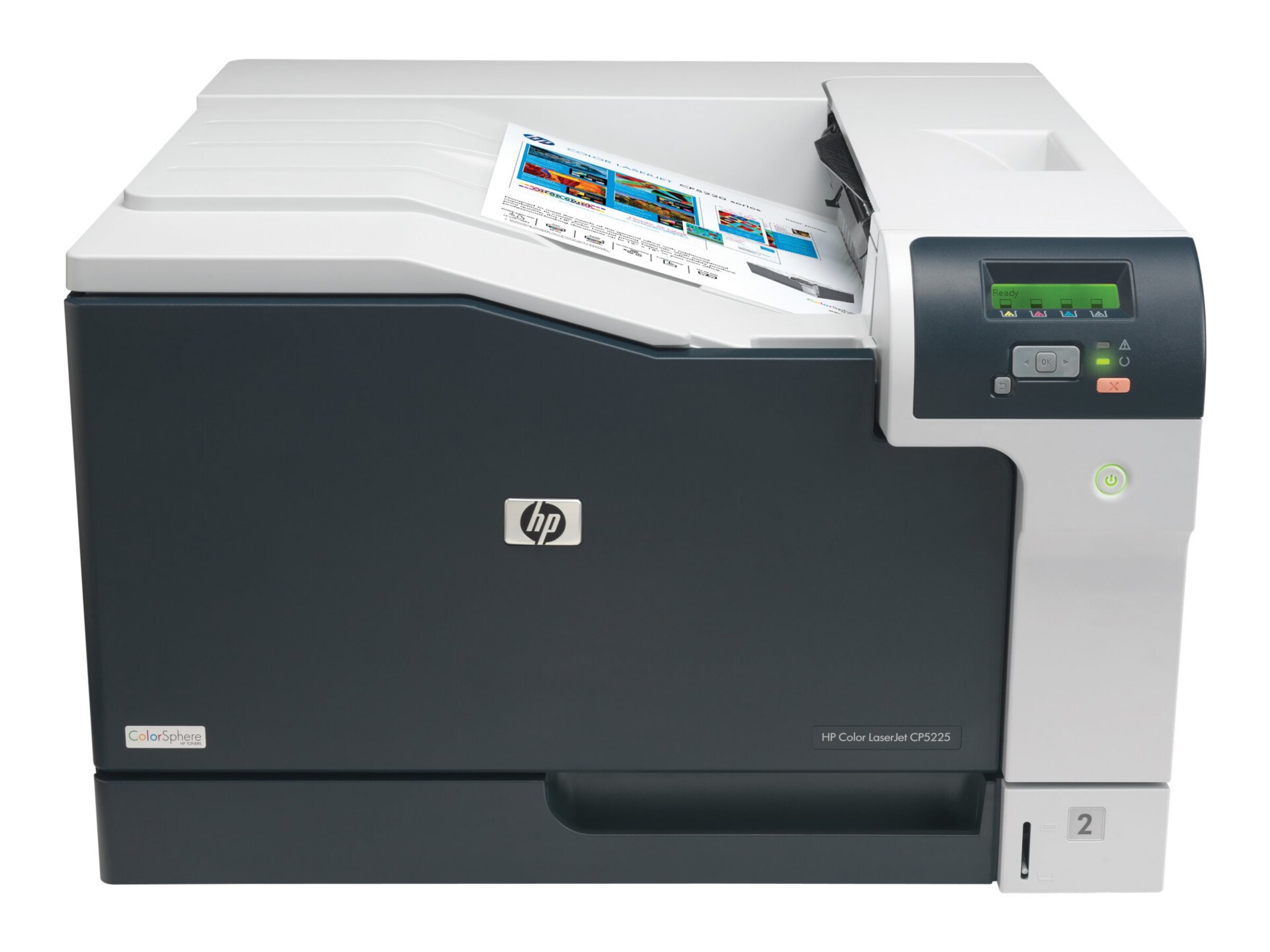 Thumbnail 2 of 14 for HP LaserJet Professional CP5220 CP5225N Desktop Laser Printer - Color