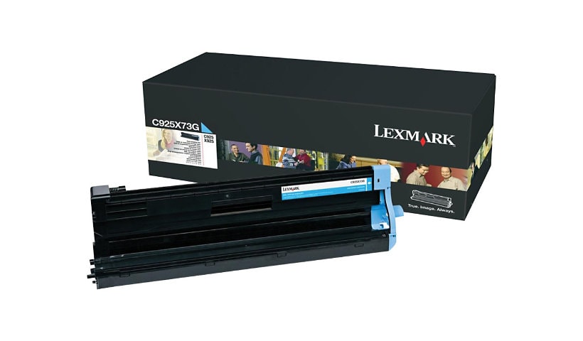 Lexmark - cyan - original - printer imaging unit - LCCP