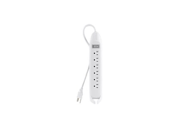 BELKIN POWER STRIP 6 OUTLET-4FT CORD