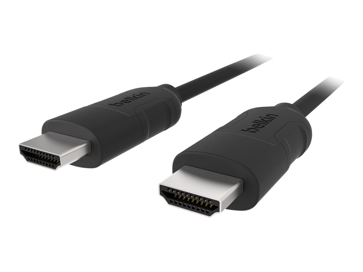 Thumbnail 4 of 4 for Belkin HDMI (M) to HDMI (M) Cable with Ethernet - 30ft - 4K at 30Hz - Display Cable - Black