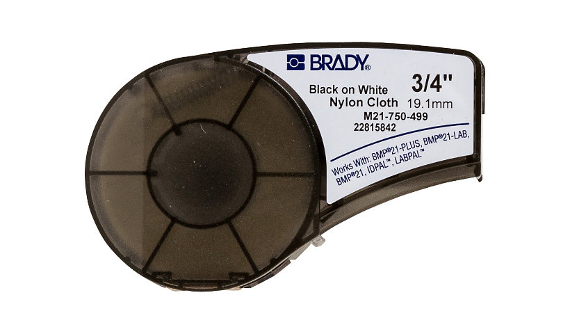 Brady B-499 - étiquettes - mat - 1 rouleau(x) - Rouleau (1,91 cm x 4,9 m)