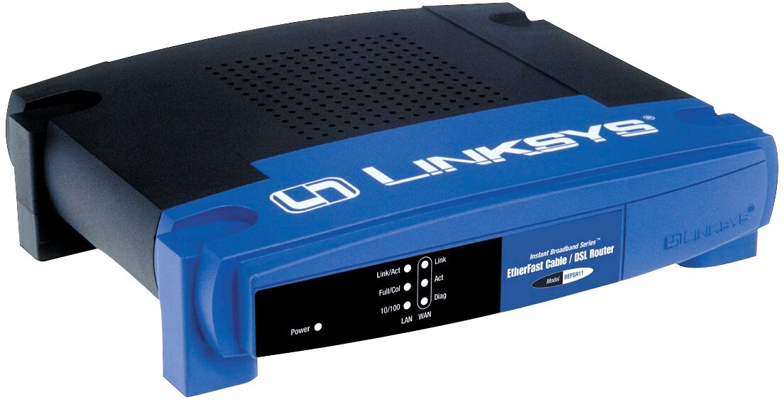Linksys EtherFast Cable/DSL Router BEFSR11 - router