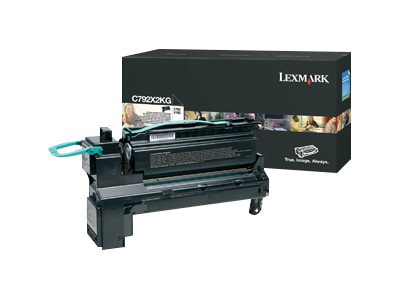 Lexmark - Extra High Yield - black - original - toner cartridge - LCCP