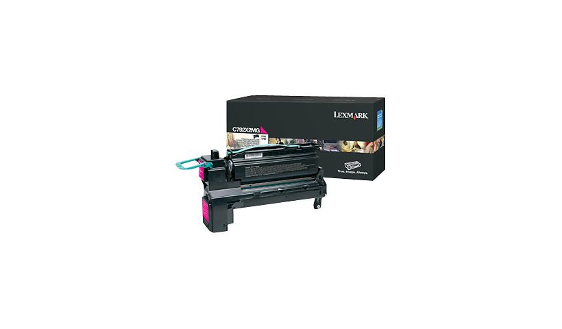 Lexmark - Extra High Yield - magenta - original - toner cartridge - LCCP