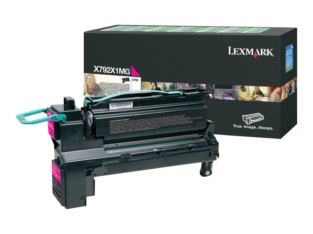 Lexmark - Extra High Yield - magenta - original - toner cartridge - LCCP, LRP