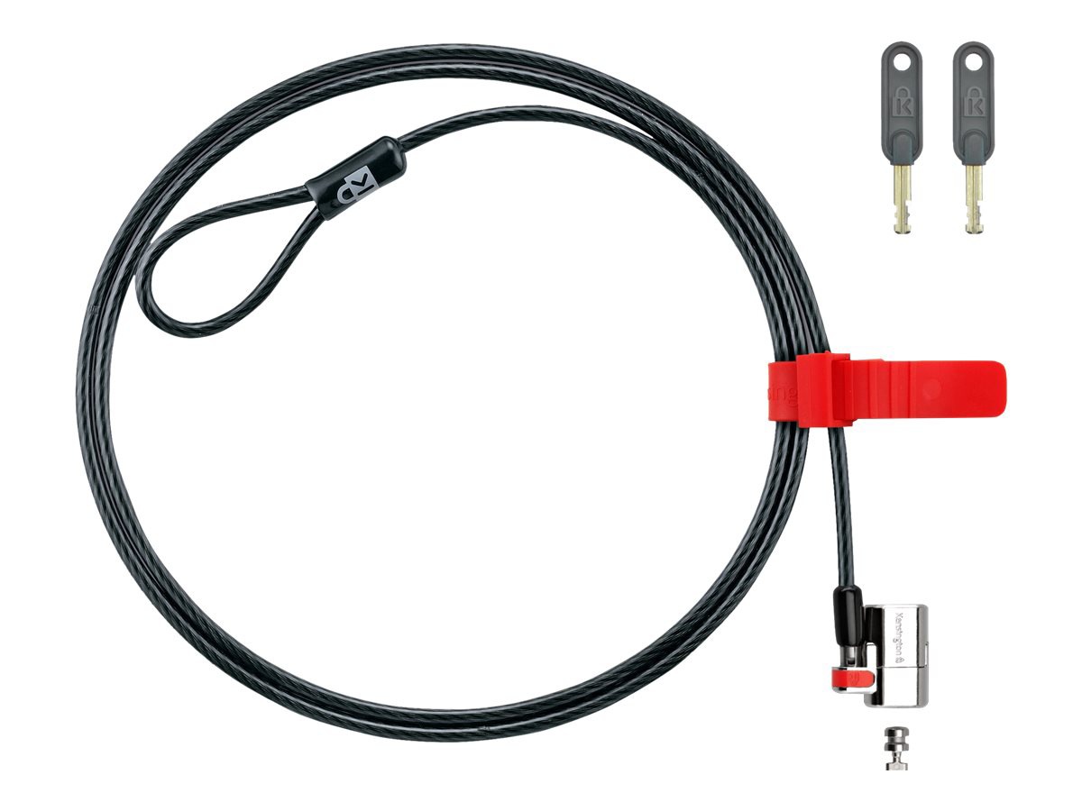 Kensington ClickSafe Keyed Laptop Lock - security cable lock