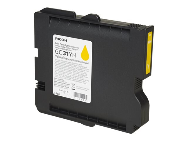 Ricoh - High Yield - yellow - original - ink cartridge