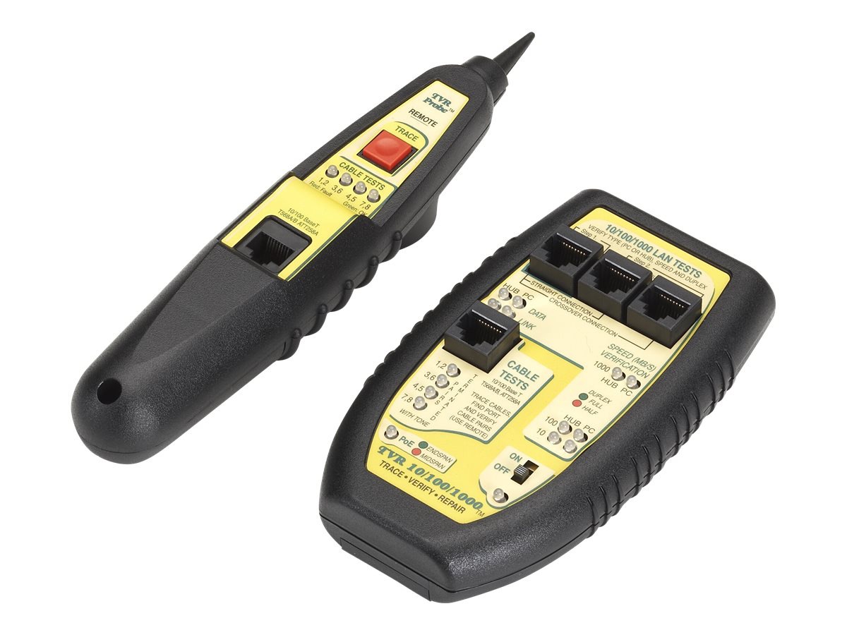 Black Box TVR 10/100/1000 Tester - network tester