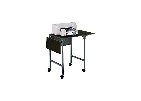 Safco Machine Stand with Drop Leave - printer stand