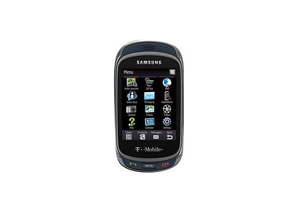 Samsung Gravity T - steel - 3G GSM - cellular phone