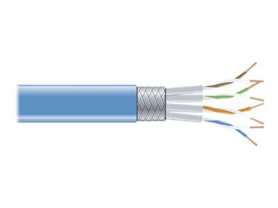 Black Box CAT6 250 MHz Solid Bulk Cable 1000 ft Category 6 Network Cable  for Network Device First End Bare Wire Second End Bare Wire CM 24 AWG  Yellow - ODP Business Solutions