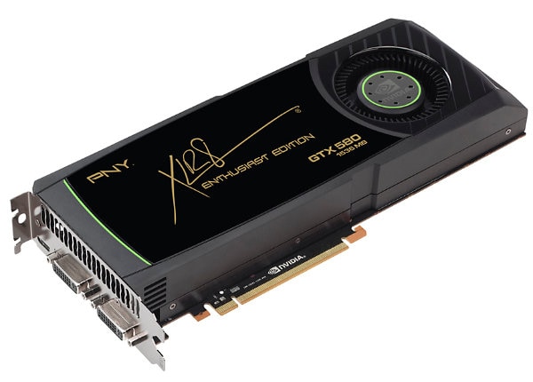 PNY GeForce GTX 580 - graphics card - GF GTX 580 - 1.5 GB