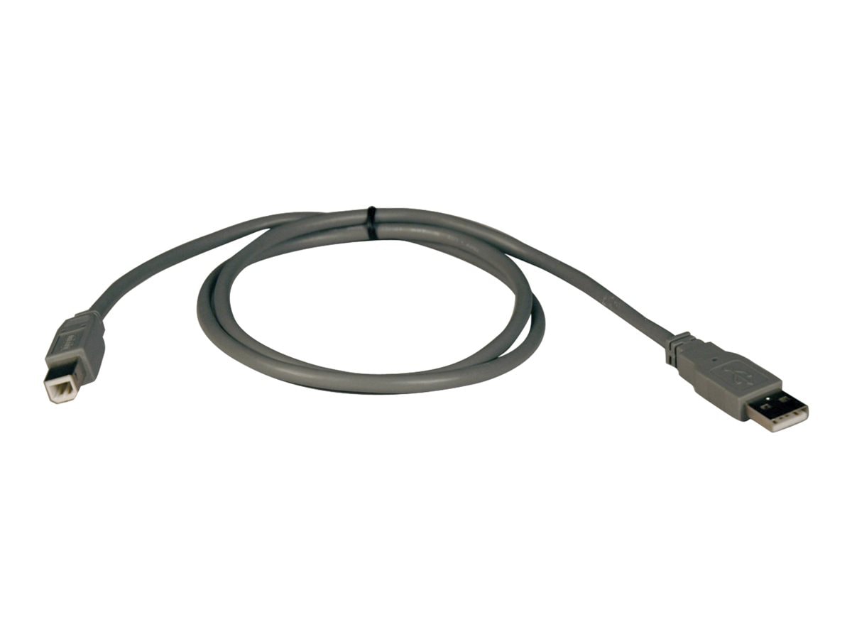 Eaton Tripp Lite Series USB 2.0 A to B Cable (M/M), 3 ft. (0.91 m) - USB cable - USB to USB Type B - 91.4 cm