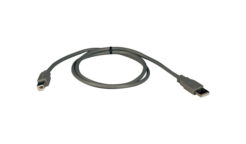 Eaton Tripp Lite Series USB 2.0 A to B Cable (M/M), 3 ft. (0.91 m) - USB cable - USB to USB Type B - 91.4 cm