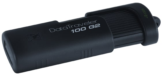 Kingston DataTraveler 100 G2 - USB flash drive - 4 GB