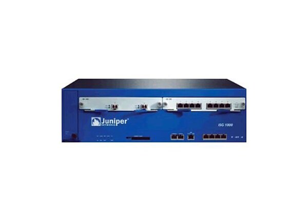 Juniper Networks NetScreen ISG 1000 Baseline - security appliance