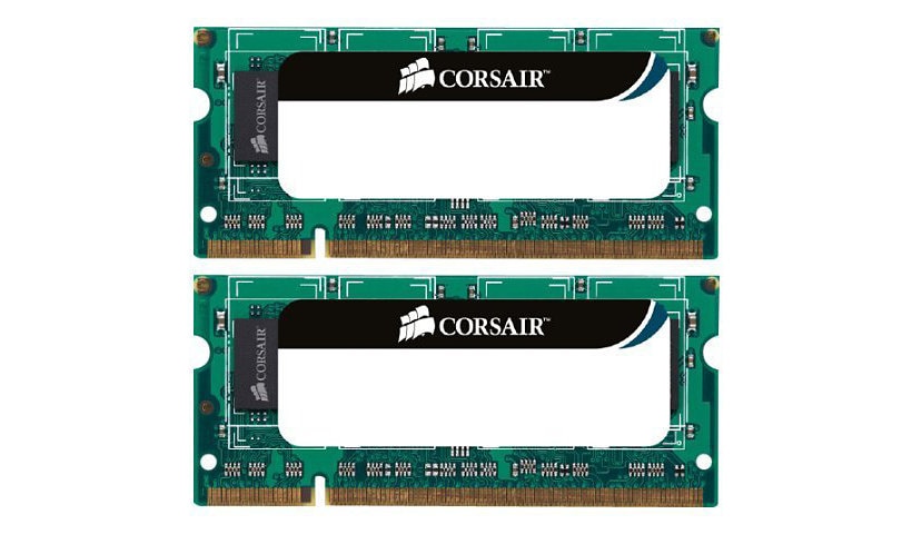 CORSAIR - DDR3 - kit - 8 GB: 2 x 4 GB - SO-DIMM 204-pin - unbuffered
