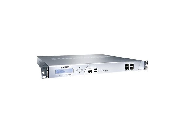 SonicWall Aventail E-Class SRA EX6000 - VPN gateway - with 1 year E-Class Support 24x7