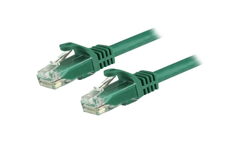 StarTech.com CAT6 Ethernet Cable 10' Green 650MHz PoE Snagless Patch Cord