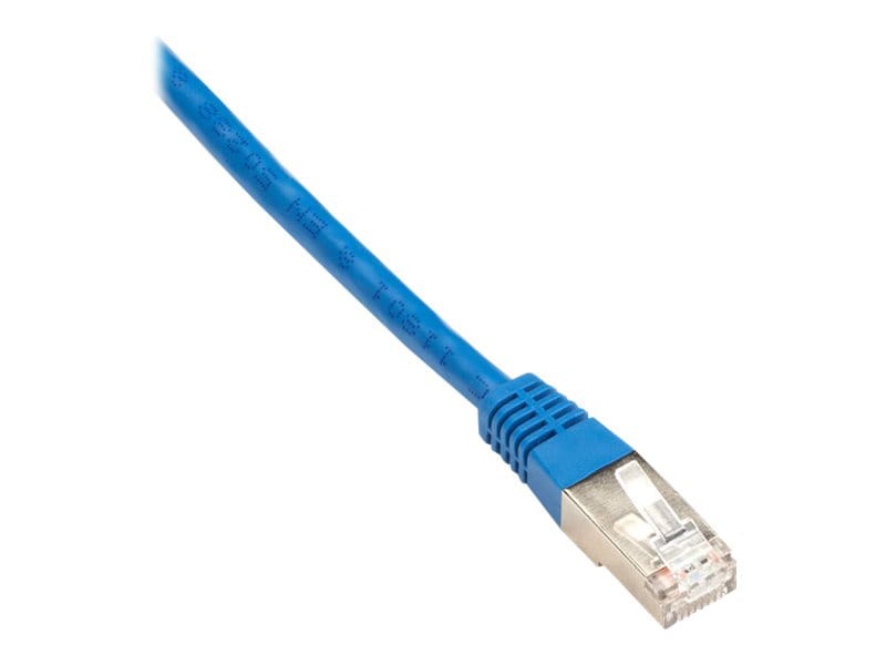 Black Box 6ft Double Shielded Blue CAT6 250Mhz Ethernet Patch Cable, 6'