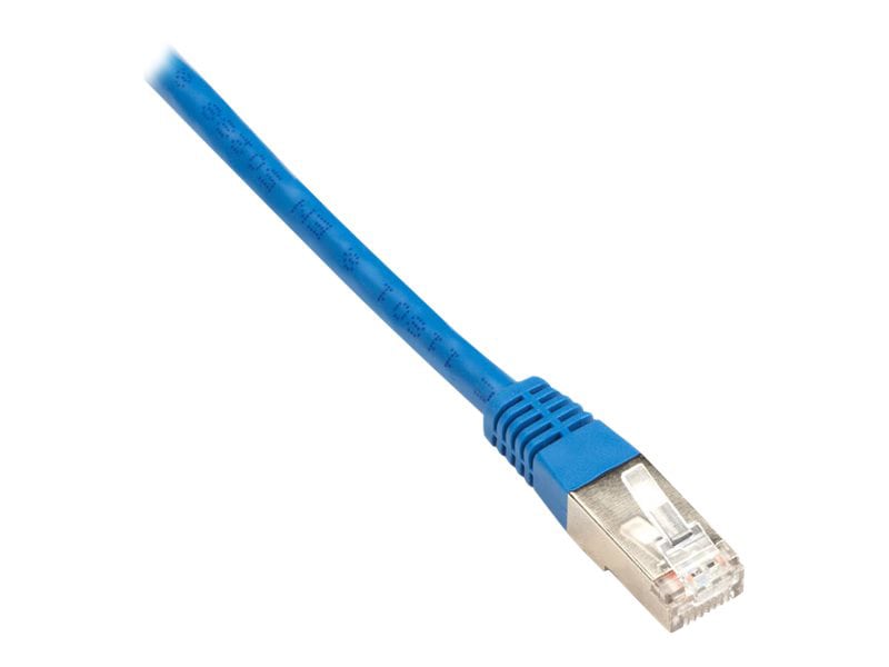 Black Box 10ft Double Shielded Blue CAT6 250Mhz Ethernet Patch Cable, 10'