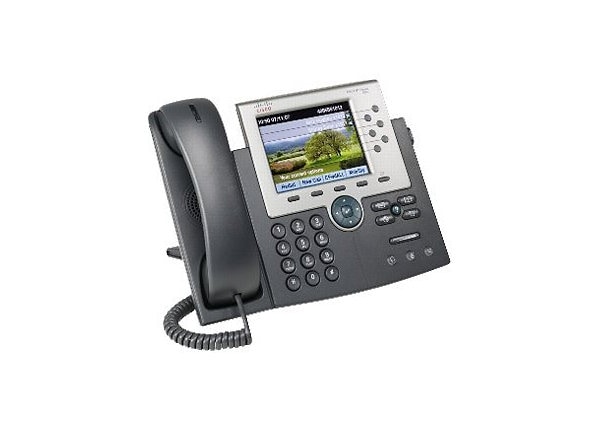 Cisco Unified IP Phone 7965G - VoIP phone - with 1 x user license for Cisco CallManager Express