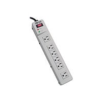 Tripp Lite Surge Protector Power Strip 120V Right Angle 6 Outlet Metal 6' Cord - surge protector