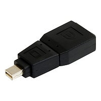 StarTech.com Compact Mini DisplayPort to DisplayPort Adapter, 4K x 2K Video, UHD Mini DP to DP Converter, mDP to DP 1,2