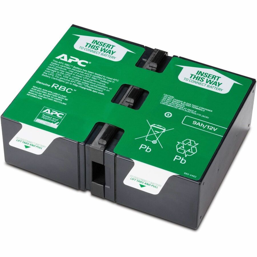 APC by Schneider Electric APCRBC124 UPS Replacement Battery Cartridge # 124  - APCRBC124 - UPS Battery Replacements 