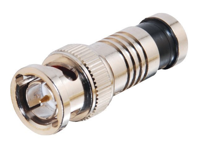C2G RG6 BNC COMPRESSION CONN  20PK