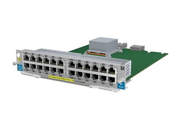 HPE 24-Port Gig-T Expansion Module for E5400 Series zl Switches