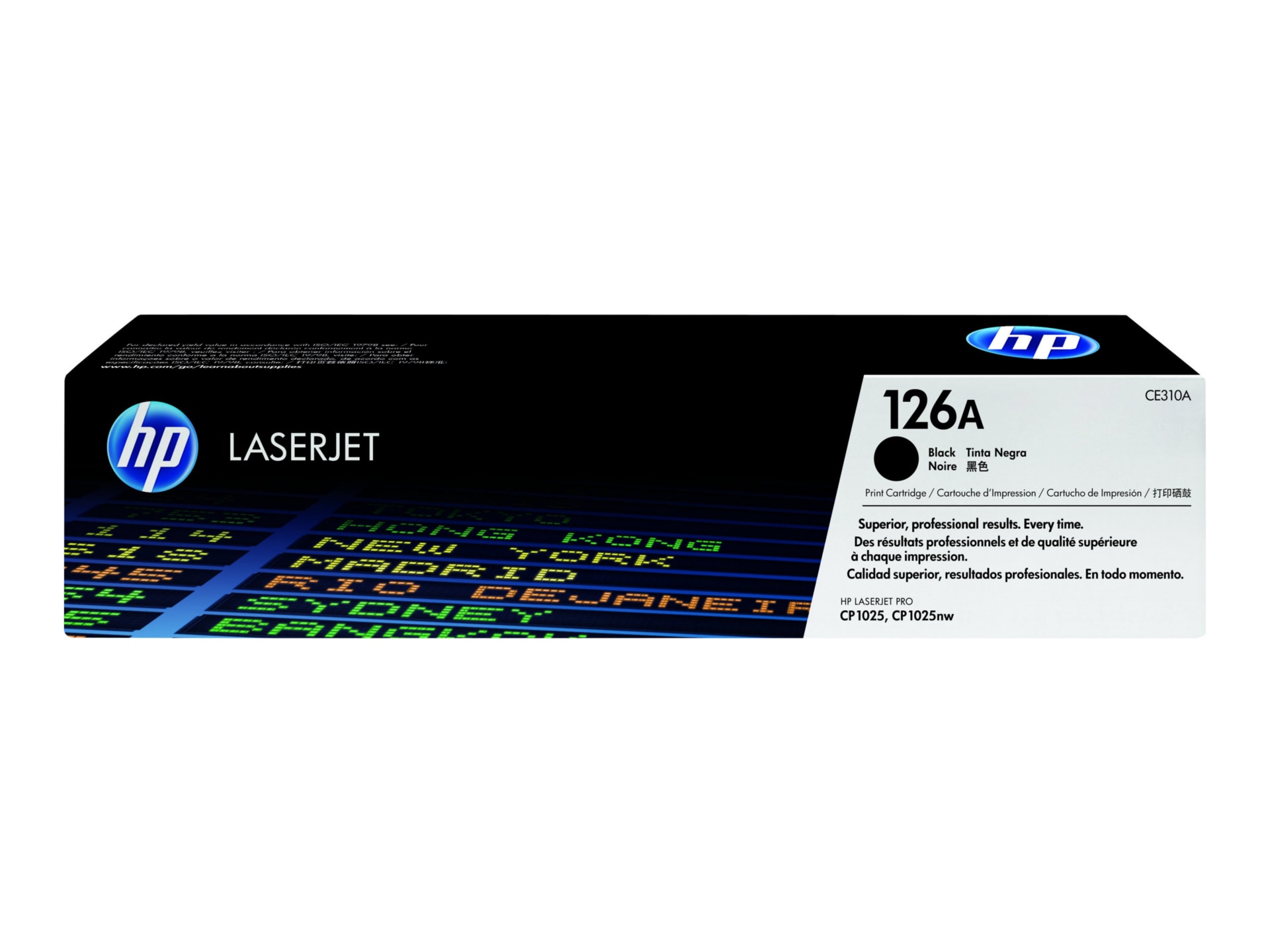HP 126A (CE310A) Black Original LaserJet Toner Cartridge
