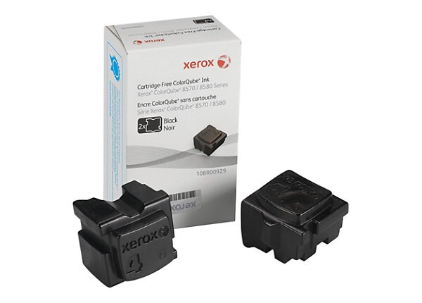 Xerox ColorQube 8580 - 2-pack - black - solid inks