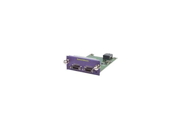 Extreme Networks Summit X460 - network stacking module - 2 ports