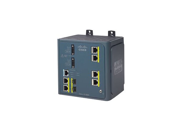 Cisco Industrial Ethernet 3000 Series - switch - 4 ports - managed