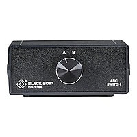Black Box ABC Manual Switch - switch - 2 ports