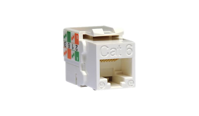 Tripp Lite Cat6/Cat5e 110 Punch Down Keystone Jack - modular insert