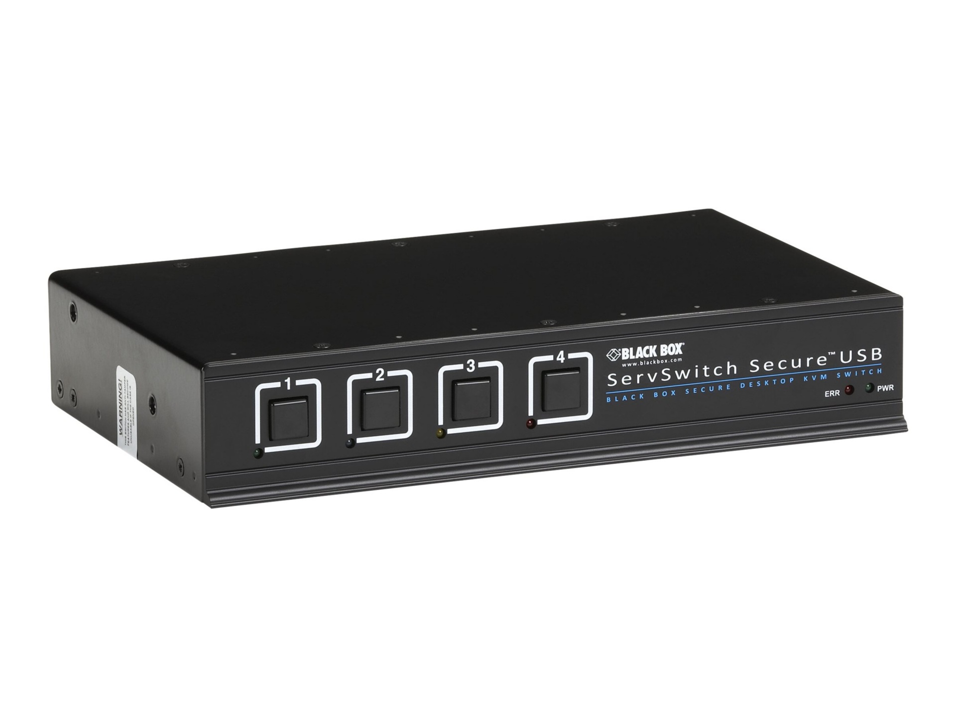 Black Box ServSwitch Secure - KVM / USB switch - 4 ports