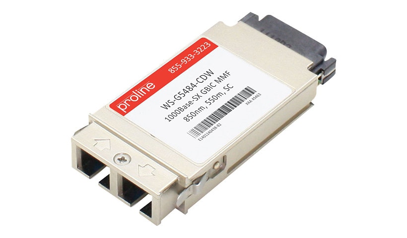 Proline Cisco WS-G5484 Compatible GBIC TAA Compliant Transceiver - GBIC tra