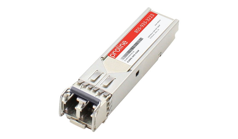 Proline Brocade E1MG-SX2 Compatible SFP TAA Compliant Transceiver - SFP (mini-GBIC) transceiver module - 1GbE