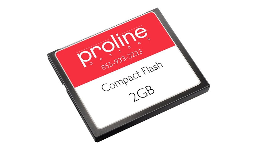 PROLINE 2GB APPROVED CF CARD F/ CISCO 1800 2800 2900 3800 3900 SRS