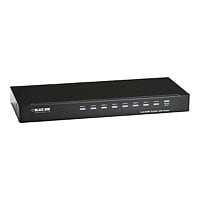 Black Box 1x8 HDMI Splitter - video/audio splitter - 8 ports