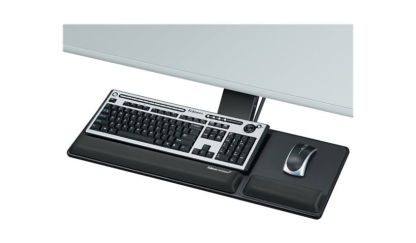 Fellowes Designer Suites Compact Keyboard Tray - keyboard/mouse tray