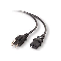 Belkin - power cable - NEMA 5-15 to power IEC 60320 C13 - 3 ft