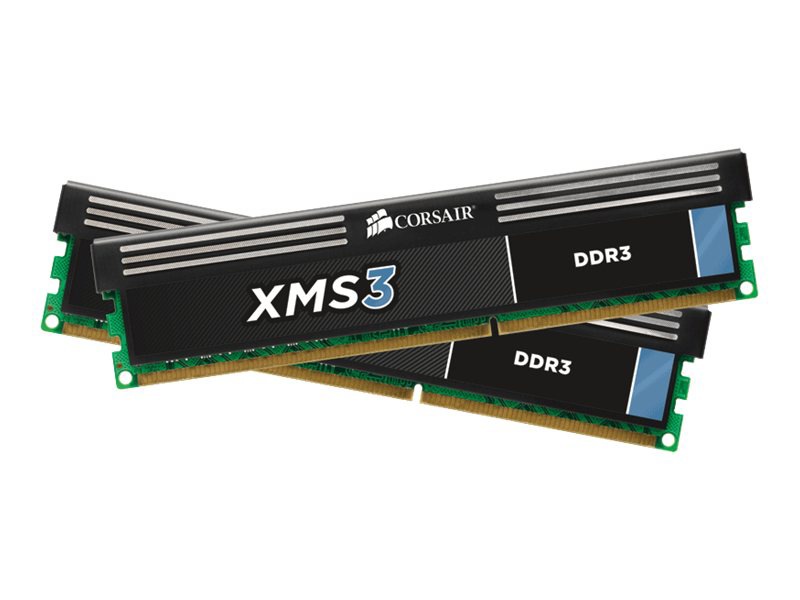 CORSAIR XMS3 - DDR3 - 8 GB: 2 x 4 GB - DIMM 240-pin - unbuffered