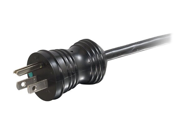 C2G 6ft 18 AWG Hospital Grade Power Cord (NEMA 5-15P to IEC320C13) - Black - power cable - 6 ft