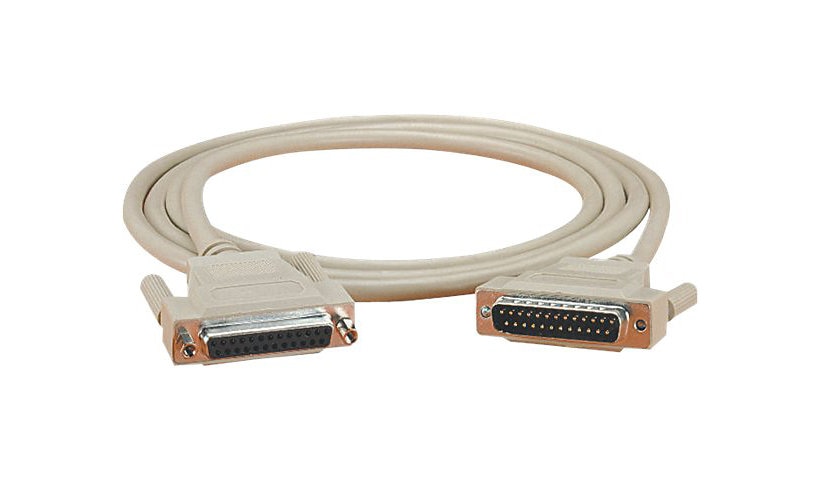 Black Box - serial extension cable - DB-25 to DB-25 - 6 ft